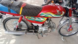 Honda CD 70  Applied for  Model 2023