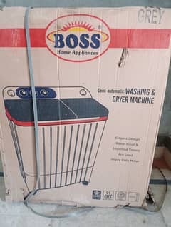 Boss washing machine with spinner