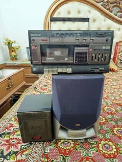 national japan amplifier with spikres