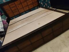 King Size Bed with Mattress (Englander 5 inch)