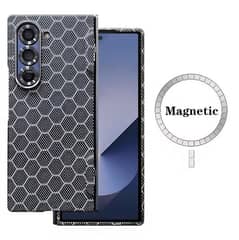 Pitaka Samsung Fold 6 Carbon Fiber Case / Cover with Hinge Protection