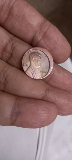 OLD & RARE USA LINCOLN ERROR COIN | DIY ERROR WHEAT PENNY 1909-S COIN