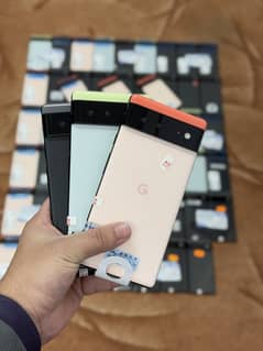 Google Pixel 6,6a And 6Pro Dual Sim Official PTA Approved 0309-6191780