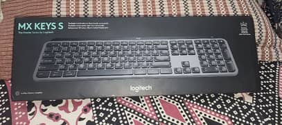 Logitech MX KEYS S Advanced Wireless Illuminated Keyboard Graphite