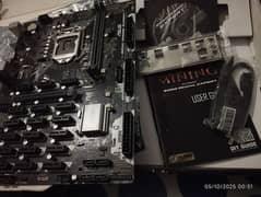 ASUS b250 motherboard Intel core 6th 7th gen with box accessories