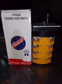 OPAS CHANGE OVER SWITCH (4 PHASE) Original 100% Made In Turkey