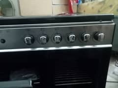 electric stove  5 burner with oven