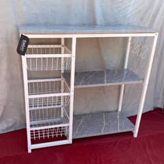 Oven Stand Rack For Kitchen Shelf