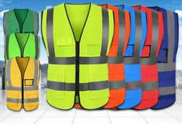 Bike Safety vest High Visibility Camping Crossing Over all coverall
