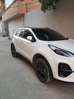 New Kia Sportage Black edition with black room and also PPF installed