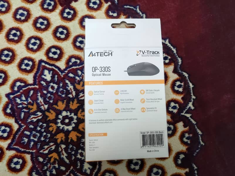 Logitech K120 Wired Keyboard And A4Tech Mouse 3