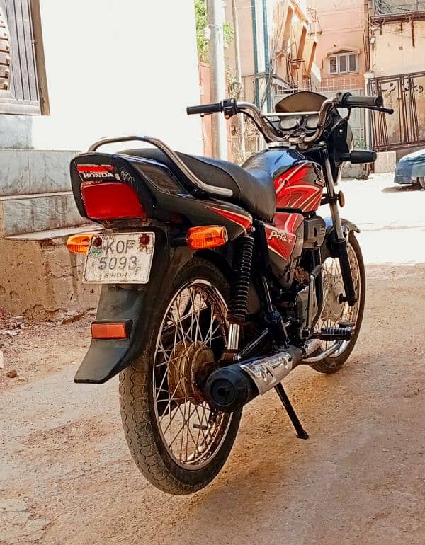 HONDA Pridor 100cc 2021 MODEL KARACHI REGISTERED 5