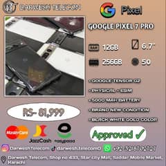 GOOGLE PIXEL 7 PRO 12/256GB