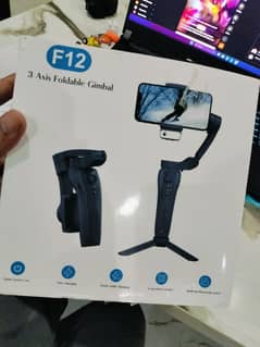 3 Axis Gimble Ai Stabilizer with object and Face tracking
