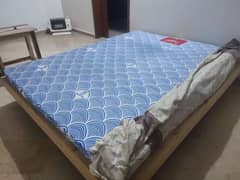 SOLID WOODEN BED