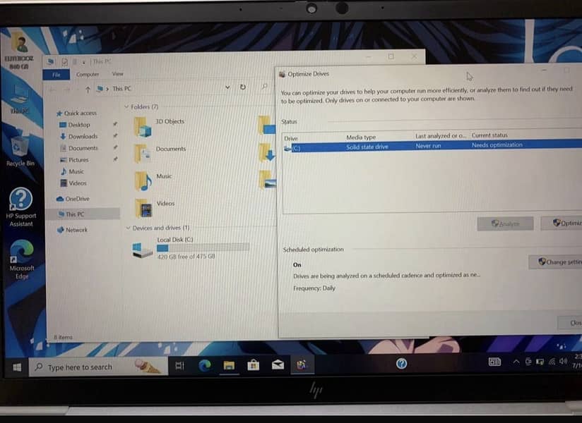 I5 Hp elitebook 840 G8 | 11th Gen | 16/512GB SSD | Iris XE Graphics 8