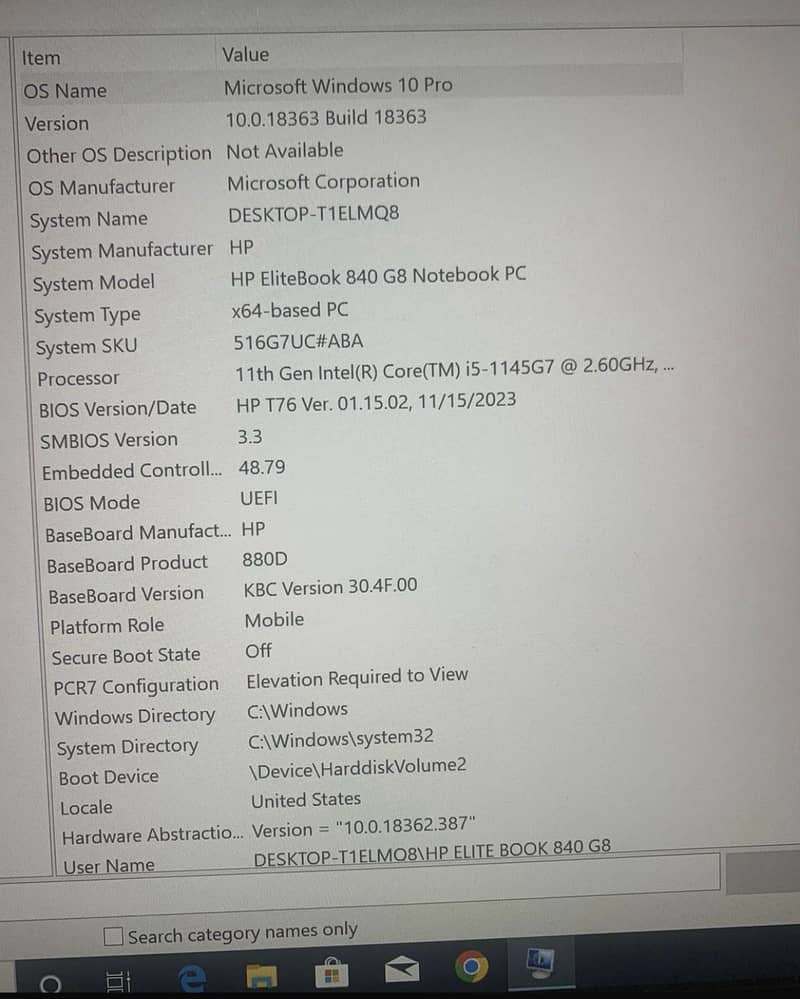 I5 Hp elitebook 840 G8 | 11th Gen | 16/512GB SSD | Iris XE Graphics 9