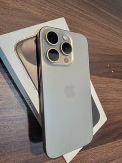 iPhone 15 pro, 256 gb, non pta ( physical + Sim)