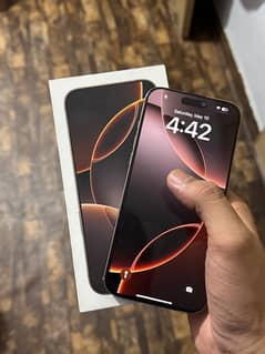 Iphone 16 pro max JV dessert titanium 256Gb