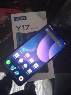 vivo y17 10/10 condition with company warranty