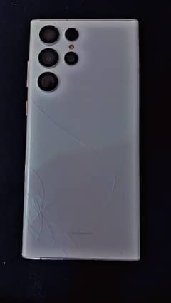 Samsung S22 Ultra  galss and back Crack