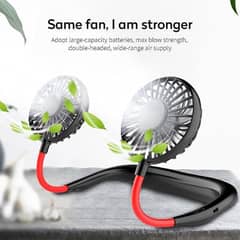 Neck Fan Adjustment Fan Hands-free Hanging Rechargeable