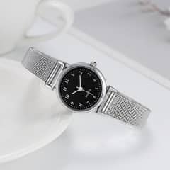 Foreign Trade Explosions Golden Steel Quartz Watch Women's