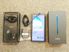 Samsung Galaxy note 10 plus 12/256-Contact my WhatsApp  03251413908