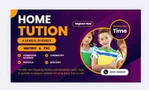 Home Tutor Available for A levels, O levels, Fsc. and Matric