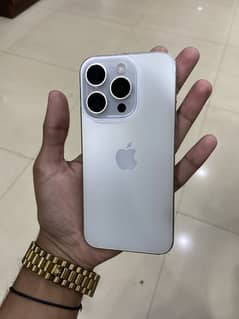iPhone 15 Pro – 256GB – White Titanium