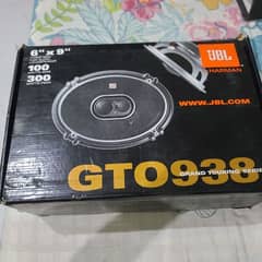 JBL GTO938 6x9”  3-Way Car Speakers–300W