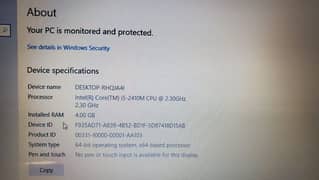 HP Pavilion g7-1150us Notebook PC
