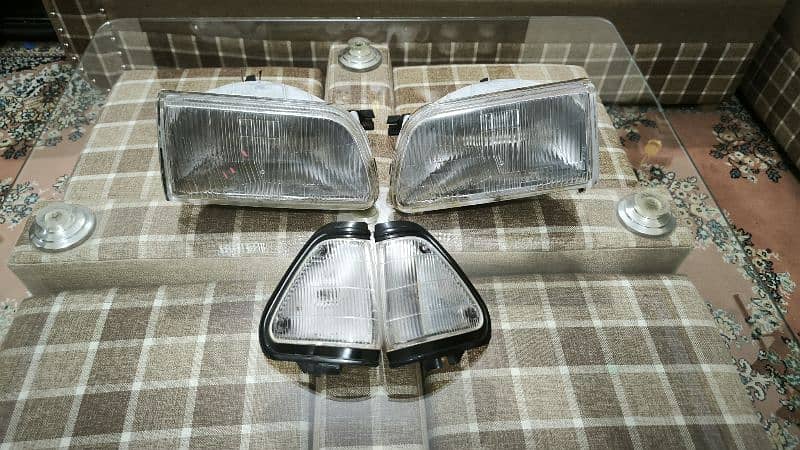 Toyota Starlet EP70 EP71 1986 1988 Front Headlights Grill Forsale 1