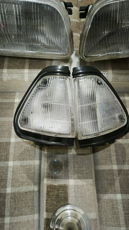 Toyota Starlet EP70 EP71 1986 1988 Front Headlights Grill Forsale 2