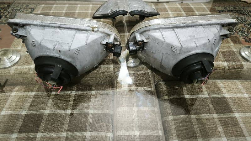 Toyota Starlet EP70 EP71 1986 1988 Front Headlights Grill Forsale 6