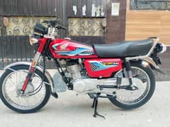 Honda 125 model 23/24 All Punjab number
