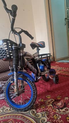 02 No kids cycle fr sale, blue one 2×Tyre cycle New & 2nd one yellow