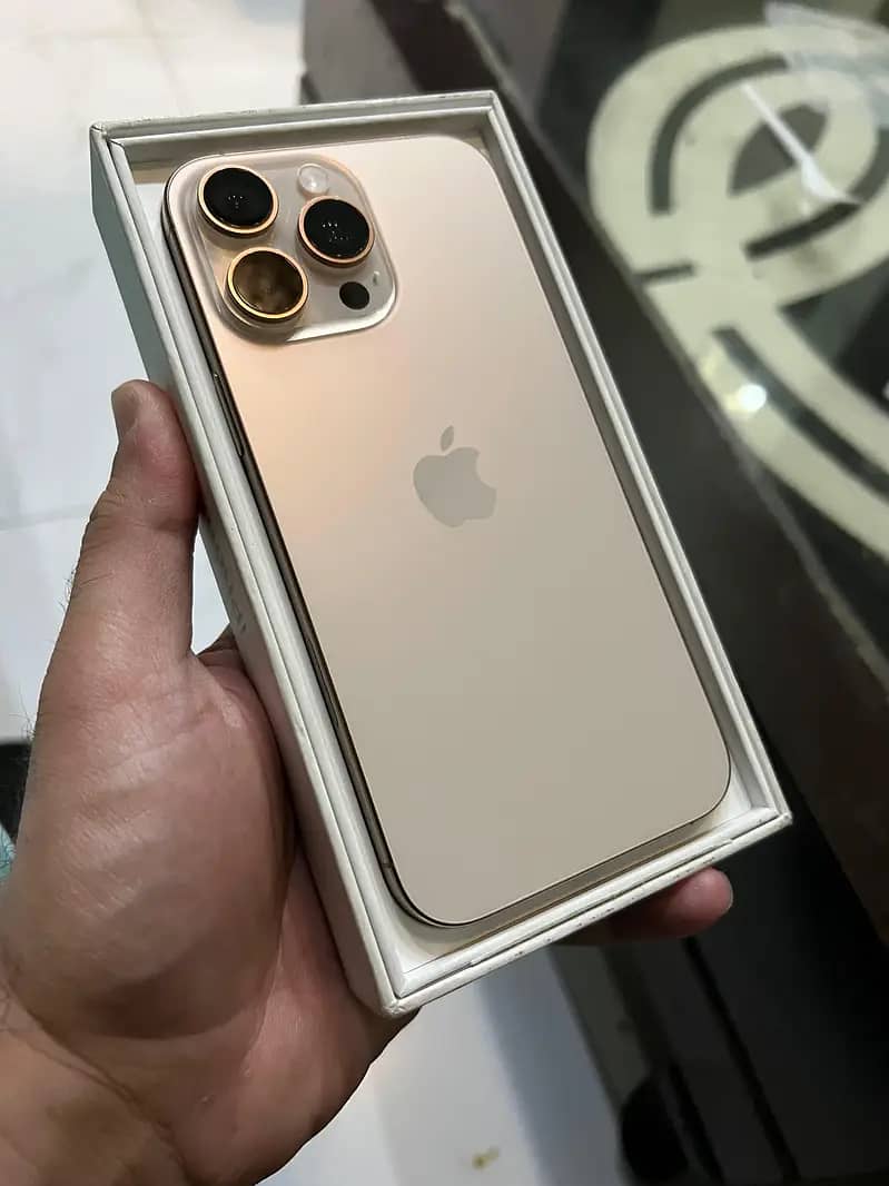 Iphone 16 Pro Max Non Pta Fu Desert Box Open Canadian Model 0