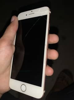I phone 7 front broke battery health 100 change jv 128 gb