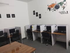 Fully independent furnished office for rent (24/7)