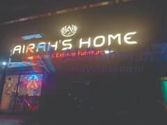 Sign Board in Lahore , Acrylic board , Led & 3D Sign Board, Neon light