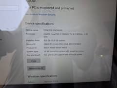 dell core i7 8th generation in very good condition