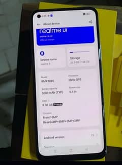 realme 8 with box only.