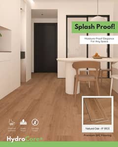 Gloss wooden flooring vinyl floor roller blind window blinds wallpaper