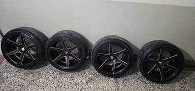 Rims and tyre