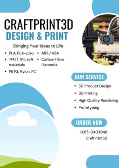 3d printing services