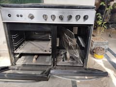 5 burner cooking range