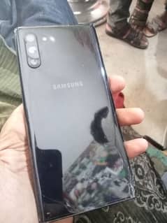 Samsung note 10 all ok PTA proof mainar doate back brak