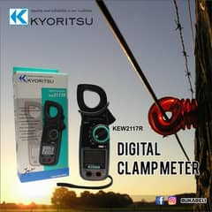 Kew2117R  AC Digital Clamp Meter 1000A   Kyoritsu (Japan)