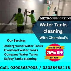 Water Tank Cleaning , Waterproofing fumigation Services in Karachi